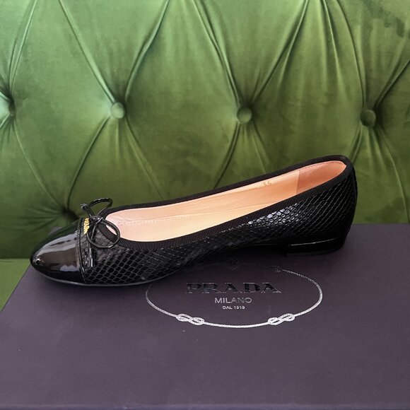Prada python ballet flats - Picture 3 of 6